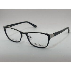 Mia Rae - Black Leopard Miley 52-17-140 Plastic Glasses Frames